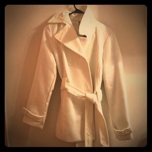 White Trench Coat